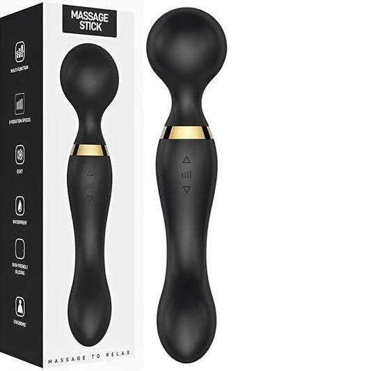 Double vibration body massager