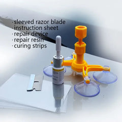 WINDSCREEN GLASS CRACK REPAIRING KIT