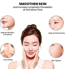 jade roller 2 marble flawless facial with stone and gua sha set