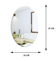 OVEL SHAPE MIRROR