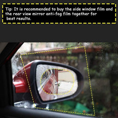 ANTI-FOG FILM(OVAL)