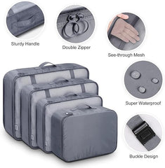 7pcs Travel Waterproof Storage Bag