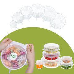 Silicone Stretchable Lids