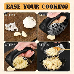 Stainless Steel Garlic Presser