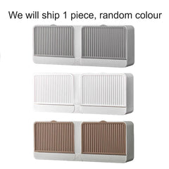 WALL MOUNTED DOUBLE LAYER SOAP BOX