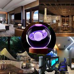 3D Galaxy Crystal Ball