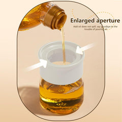 Oil Dispenser | Silicone Brush Oil Bottle | High-Temperature Resistant Oil Dispenser | Glass Oil Bottle | BBQ Oil Brush Bottle | Cooking Oil Dispenser