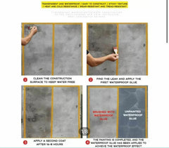 Transparent Waterproof Adhesive Glue With Brush