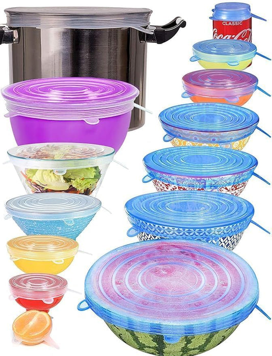 Silicone Stretchable Lids