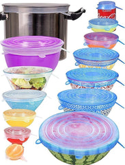 Silicone Stretchable Lids