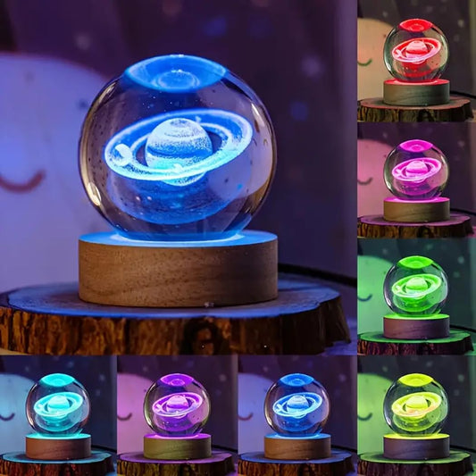 3D Galaxy Crystal Ball