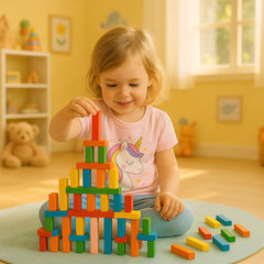 120 PCS - WOODEN DOMINO SET