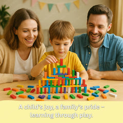 120 PCS - WOODEN DOMINO SET