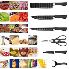 KNIFE SET (6 PCS) Stainless