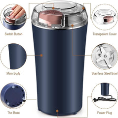 Electric Coffee Grinder 4 Blade