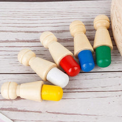 Wooden Memory Match Stick Chess Game