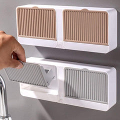 WALL MOUNTED DOUBLE LAYER SOAP BOX