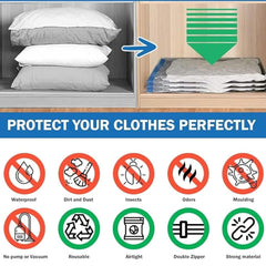 5 PCS VACUUM BAG WITH PUMP