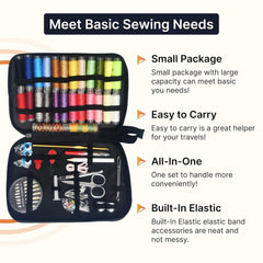 Portable Sewing Kit – Perfect for Home & Travel!