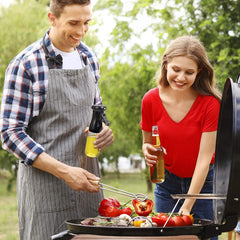Oil Sprayer for Cooking | Glass Olive Oil Mister | Kitchen Oil Dispenser | Air Fryer Oil Spray Bottle