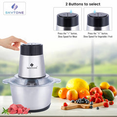 2Ltr Stainless Steel Meat Grinder