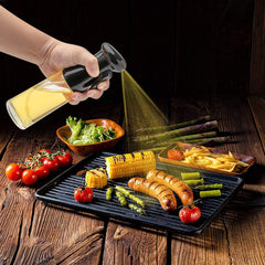 Oil Sprayer for Cooking | Glass Olive Oil Mister | Kitchen Oil Dispenser | Air Fryer Oil Spray Bottle
