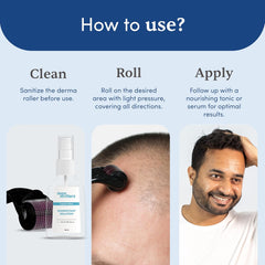 Derma Roller With Titanium Alloy Needles