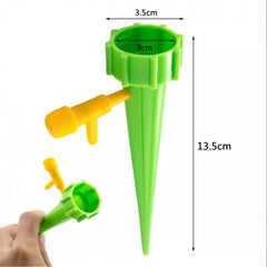 PLANT WATERING SPIKES WITH FLOW CONTROL VALVE