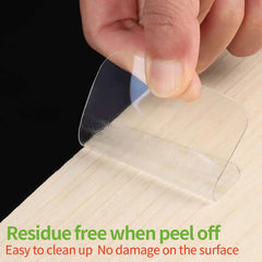 DOUBLE SIDE HEAVY DUTY SQUARE STICKER (1 PIS)