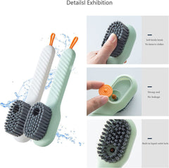 SHOES CLEANING SOAP DISPENSING CLEANING BRUSH