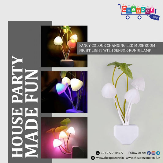 MASHROOM LIGHT FLOWER LAMP
